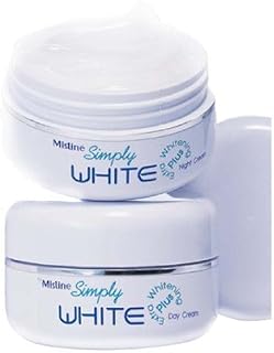 Mistine Simply White Extra Whitening Nourishing Perfect Night Cream & Day Cream Amazing