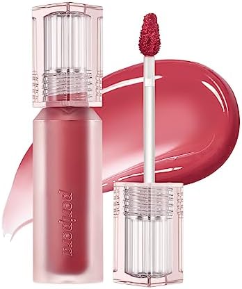 Peripera Water Bare Tint - Lip Tint, Lip Stain, Glowy Tint (005 RED UPDATE)