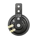 Funktion des CD-Stil Horn. KKmoon 71mm Super Laut Metall Hupe Wasserdicht 12V 110 Dezibel für Motorrad…