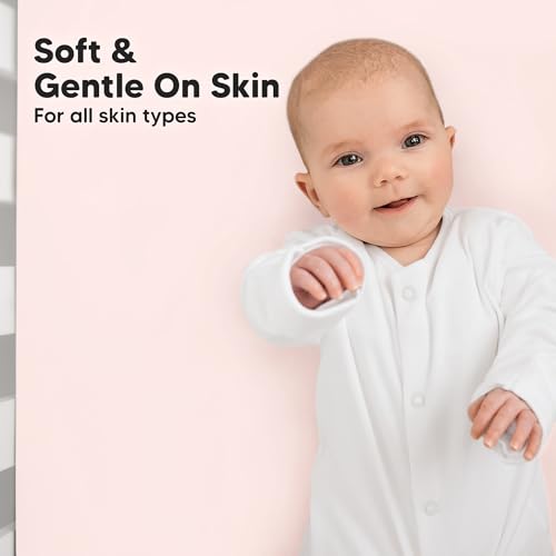 Image of KeaBabies 2-Pack Baby Crib Sheets for Boys, Girls, 52x28 Fitted (Mist Rose) | Viscose Derived from Bamboo, Toddler Bed Sheets Neutral, Fitted Crib Mattress Sheet for Standard Baby Bedding, Soft, Cozy