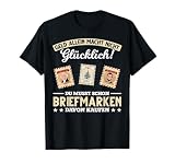 Briefmarken lustiger Spruch Briefmarken Sammler Post T-Shirt