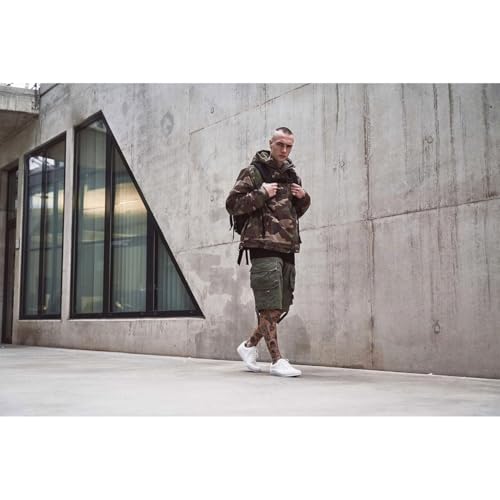 Image of Men's Fleece-Lined Quarter Zip Windbreaker Pullover
