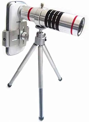 QianXi Camera Lens Kit with 18x Aluminum Telephoto Lens + Mini Tripod + Hard Case + Velvet Bag + Cleaning Cloth for iPhone 6s Plus/ 6s/ 6 Plus/ 6/ 5s/ 5