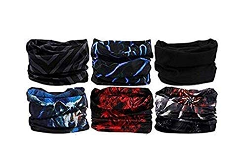 PRINTED BANDANA MASK FOR UNISEX(PACK OF 06,MULTICOLOUR)-image-39