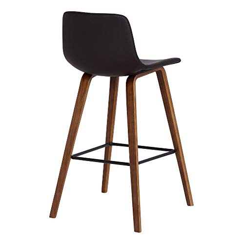 Armen Living LCMDBAWABR26 Maddie Modern Contemporary 26 Inch Seat Height Bar Stool thumb #4