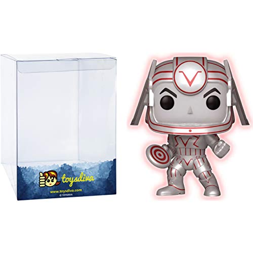 Sark (Chase): P O P ! Movies Vinyl Figurine Bundle With 1 Compatible 'Toysdiva' Graphic Protector (490-20195 - B/A)