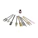 SpeTool Nail Art Drill Bits Tools Kit 3/32'' For Manicure Pedicure 10Pcs/Pack Assorted