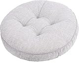 BUAOGDVG Cojines Redondos for sillas de Cocina de 8 cm de Grosor,50x50cm)