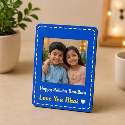 Image of King Kalai Rakhi for Brother with Coaster, Kumkum & Chawal | Traditional Beaded Thread Rakhi with Royal Kalai Thread | Raksha Bandhan Gift Hamper