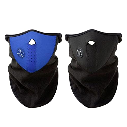 Boucle écharpe tube coupe-vent multifonctionnel écharpe noire cache-cou écharpe pour hommes pour les sports d'hiver polaire thermique tenir écharpe de sport cache-cou pour vélo moto ski Cover