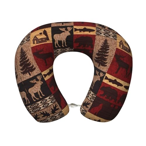 Almohada de poliéster para cuello y hombros negra miniatura 1