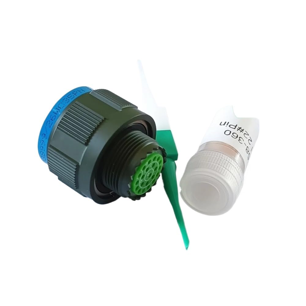 Conector circular D38999/26WC35PN de crimpado seguro tipo D38999/2WC35SN