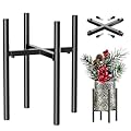 Plant Stand, Metal Plant Stand Adjustable Width 8-12 inches, Corner Plant Stand Mid Century Plant Holder for Indoor Outdoor Stable Display -1pack(Pot Not Included)