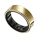 Samsung Galaxy Ring, Smart Ring mit Titan-Gehäuse, Samsung Health mit AI, Schlaftracker, Fitness Tracker, Größe 6 (US), Titanium Gold