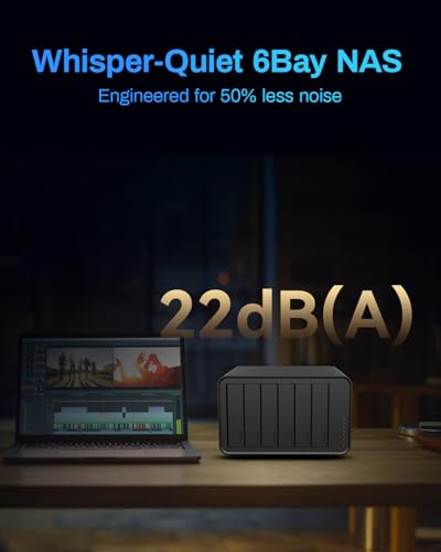 Image of TERRAMASTER 424 Series NAS Storage with Powerful Hareware (4-Core CPU, 8GB RAM, 6Bay, F6-424)