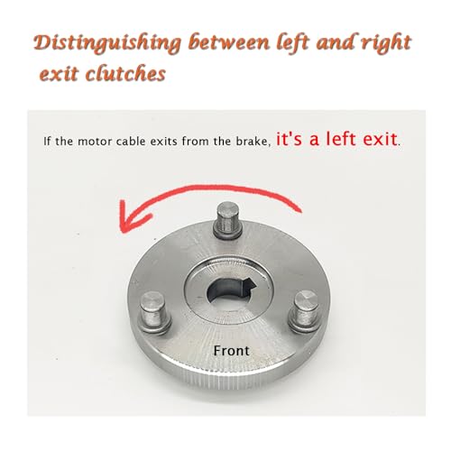 Image of 36T Planetary Nylon Gears Electric Bicycle Accessories, E Bike Motor Gear Clutch Kit, Bicycle Modification Accessories for Bafang Electric Bicycle 500W 750W(Green,Gear Clutch -Left)