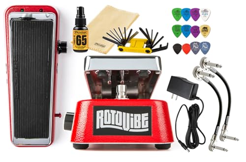 Dunlop JD4S Rotovibe Chorus/Vibrato Guitar Effects Rotating Speaker Simulator Pedal Expression FX...