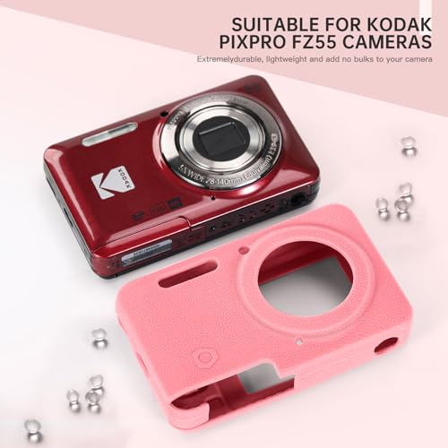 Funda silicona protectora para Kodak PIXPRO FZ55 miniatura 5