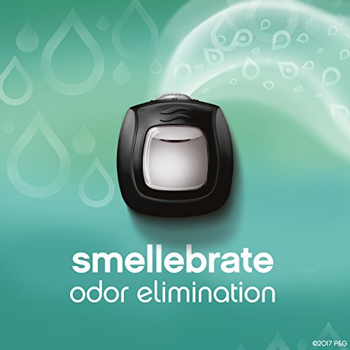 Image of Febreze Vent Clip Car Air Freshener, Odor Eliminator, Unstopables Fresh Scent, 2 CLIPS