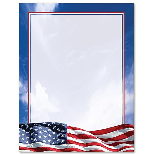 PaperDirect (y[p[_CNg) Patriotic Cloud Dreams {[_[y[p[ 8.5x11C` 28|h _ `V ҏ ؖ J[h ^[wbh A j ł̎gpɍœK 25