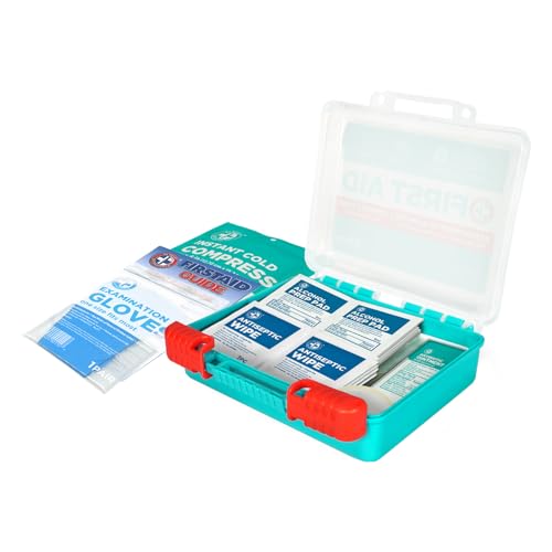 Be Smart Get Prepared 85 Piece First Aid Kit: Clean, Treat, Protect Minor Cuts, Scrapes. Home, Office, Car, School, Business, Travel, Emergency, Survival, Hunting, Outdoor, Camping & Sports, FSA HSA - Image 3