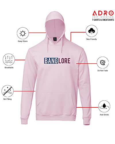 Image of ADRO Men Cotton Hooded Neck Sweatshirt