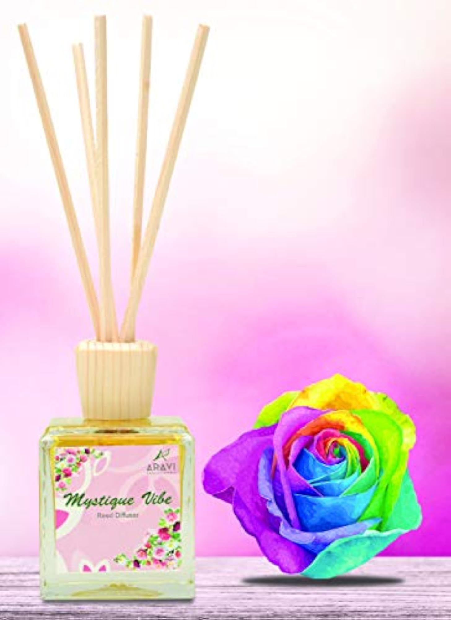 Aravi Fragrance from Nature Mystique Vibe Reed Diffuser