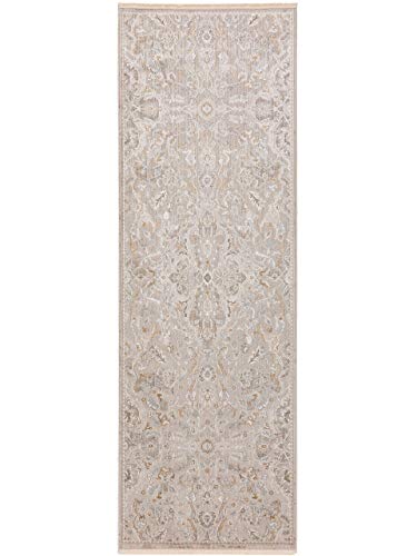 benuta CLASSIC Läufer für Flur Jared Cream 80x240 cm