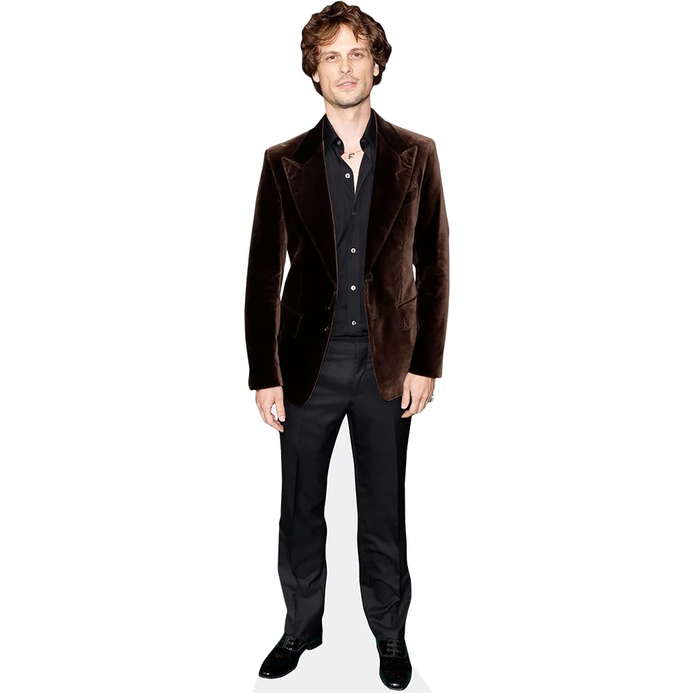 Celebrity Cutouts Life Size Cutout Matthew Gray Gubler (Brown Blazer)