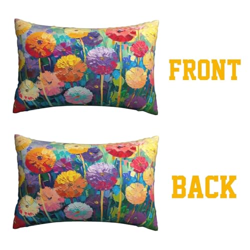 Housse de coussin 60x80 cm douce et résistante pour une décoration de salon durable