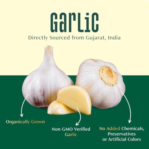 Image of VAHDAM, Garlic Granules (2.47oz) 100% Raw Granulated Garlic (Allium Sativum) from India | Non GMO, Gluten Free, Dried Garlic | Aromatic & Pungent | Direct from Source