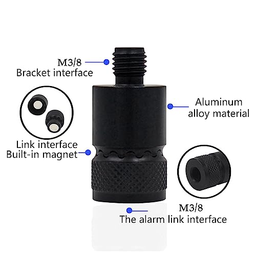 Adaptador para carpa y conector de liberación rápida para pesca 5