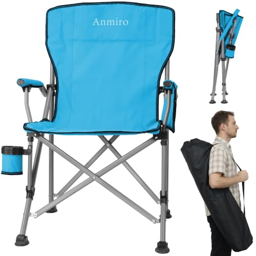 Image of Heavy Duty Folding Camping Chair for Camp, Picnic, Lawn, Fishing