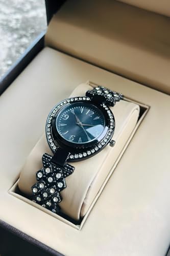 Image of styledose Women Analogue Wrist Watches for Women's & Girls&Miss&Ladies Diamond Studded Stylish Bracelet Strap