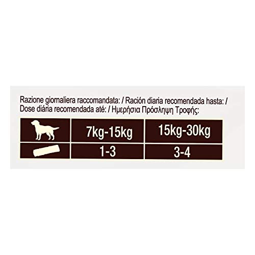 Purina Adventuros Strips Snacks, premios, chuches para Perros, 6 bolsas de 90g