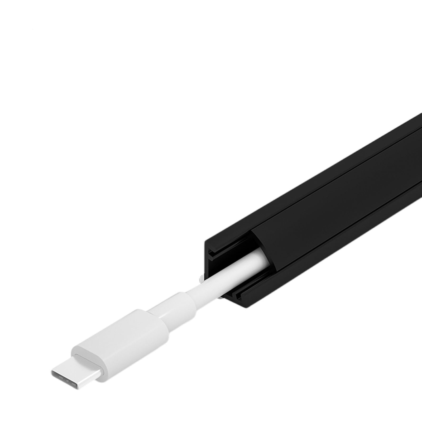 KARAOT Cable Raceway,Corner Cable Concealer,Cable Trunking For Wall,Trunking For TV Cable,Wire Covers For Cords,Cable Management Channel Cable Raceway For Wall,Floor Baseboard,Ceiling,1M*5