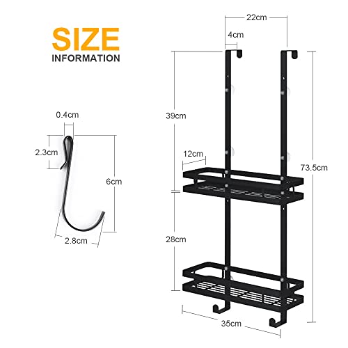 OSDUE Mensola Doccia Mensole Bagno Portaoggetti