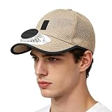Chapeau à vent solaire   Trois modes de vitesse | Capuchon de parapluie de ventilateur USB   Capuchon de ventilateur solaire de refroidissement   Échange d'air Confort du cuir chevelu Facteur de prote
