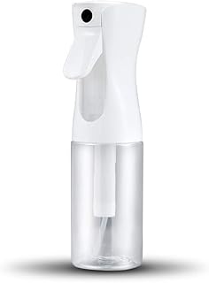 SINOAY Empty Spray Bottle Mist Sprayer Spray Bottle Fine Continuous Spray Water Bottle for Hair Styling, Plants, Cleaning, Misting & Skin Care