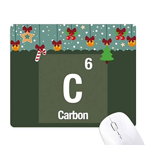 Alfombrilla de ratón Carbono C de ciencia para escritorios de oficina y juegos