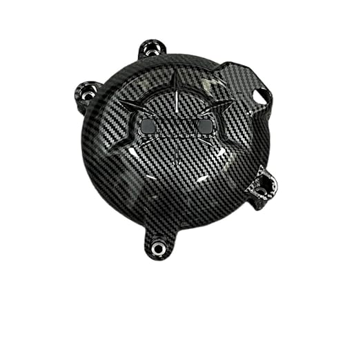 Protector de motor ER6N eficaz contra impactos con acabado de fibra de carbono resistente 2