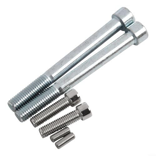 KHIronHive Motorrad-Lenkererhöhung für BMW R für NineT & K1600B/Modelle, 20 mm, Höhenverstellung, Aluminium, Silber (Silber)