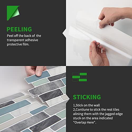 Longking LKA1276 Self-Adhesive Kitchen Backsplash thumb #4