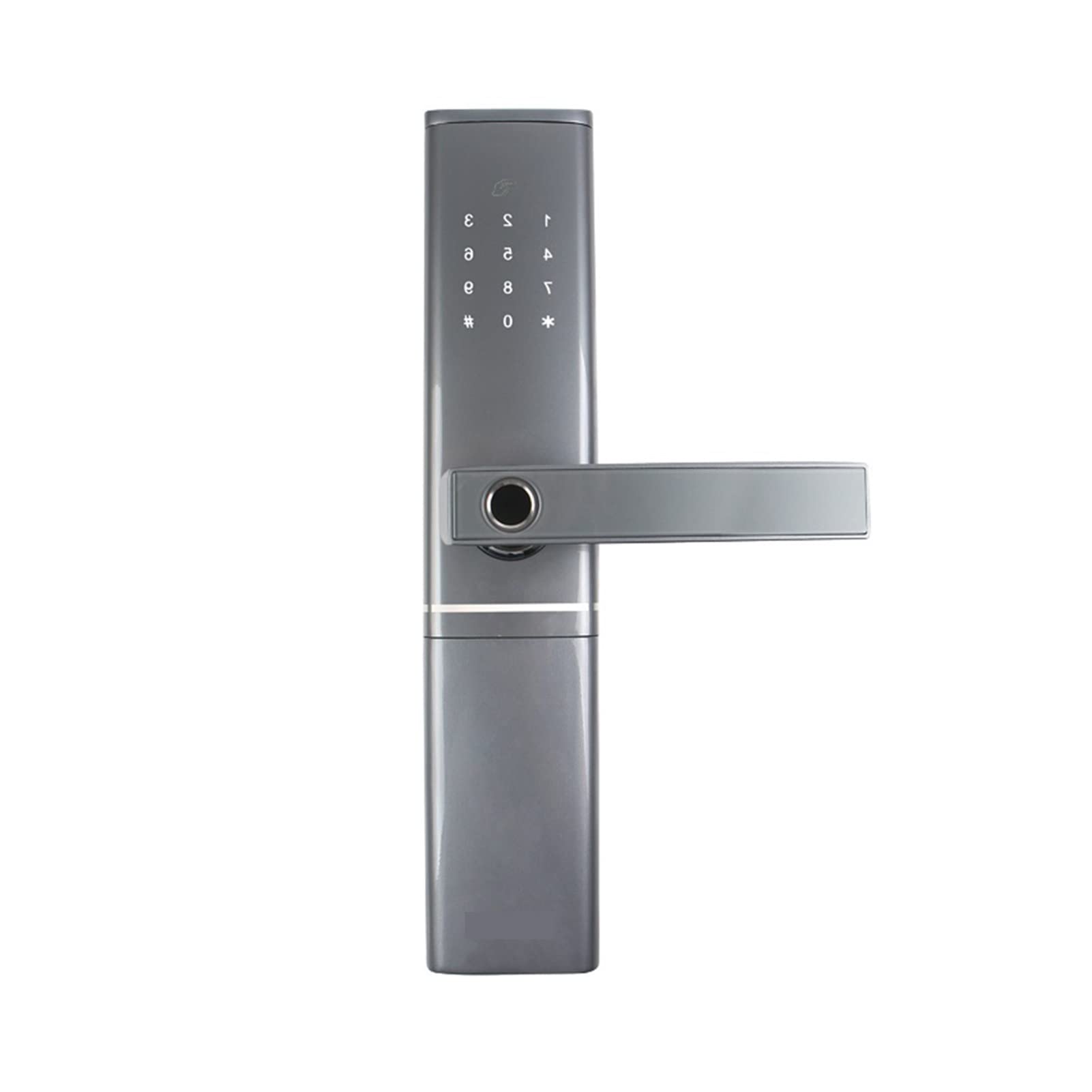 DRAUXI Fingerprint Smart Door Lock Intelligent Electronic Lock Fingerprint Verification with Password Card APP Unlock R-FK1 Home/Bedroom/Office