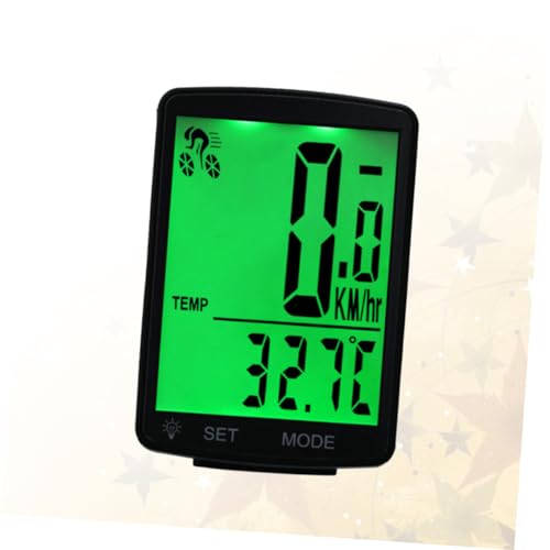 Compteur de vitesse filaire rétro-éclairé Happyyami pour vélo de route - 2