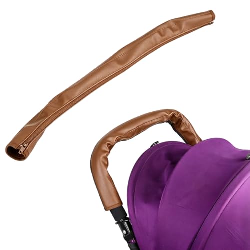 WUMZIRA Housse de Protection en Cuir PU pour Poignée de Poussette, Accessoire Compatible avec / 2...