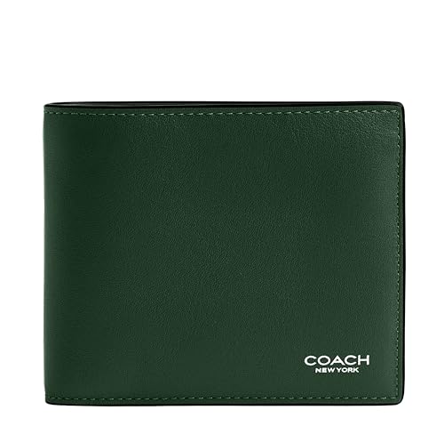 Image of Coach Mens, 3-In-1 Wallet, Hunter Green, One Size