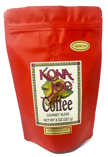 Kona Joe Gourmet Coffee Blend, Medium Roast (8 oz)