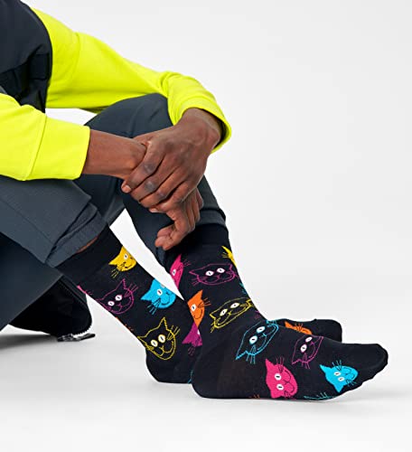 Chaussettes Happy Socks 3-pack chat le coffret cadeau idéal à offrir aux passionnés