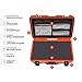 Nanuk 935 Waterproof Wheeled Hard Case with Foam Insert and Lid Organizer for Camera, Drone and Electronics (Orange)